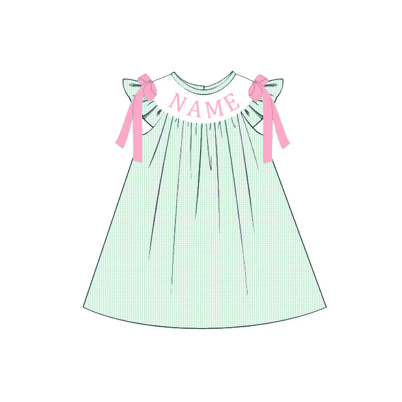 PO- Custom Dress w/ bows