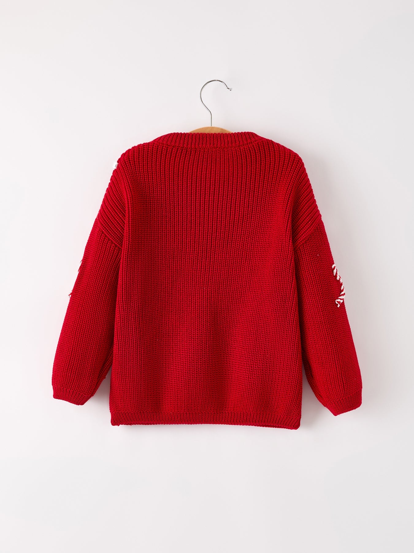 PREORDER Mom and Me Winter Christmas Red "merry" Pullover Sweater