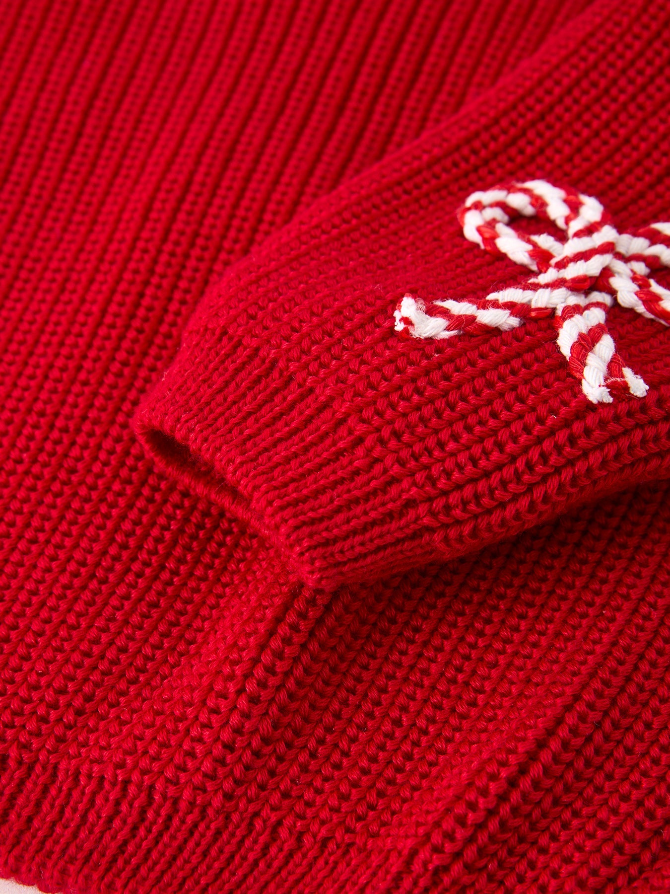 PREORDER Mom and Me Winter Christmas Red "merry" Pullover Sweater