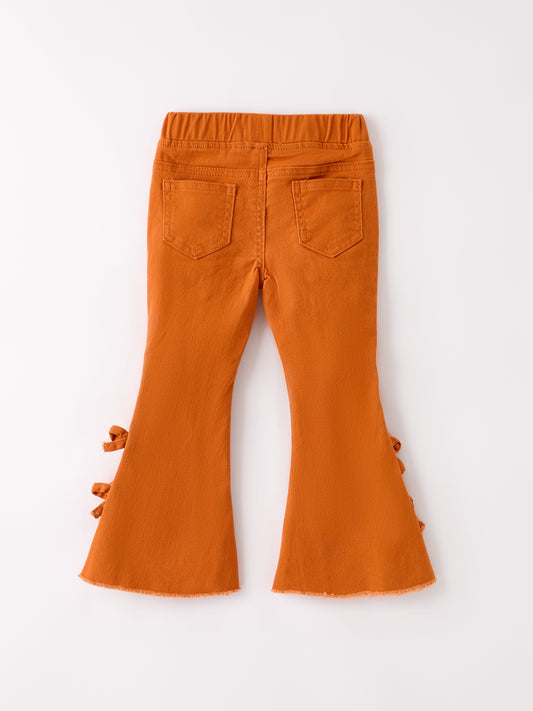 Fall Bow Bell Bottoms