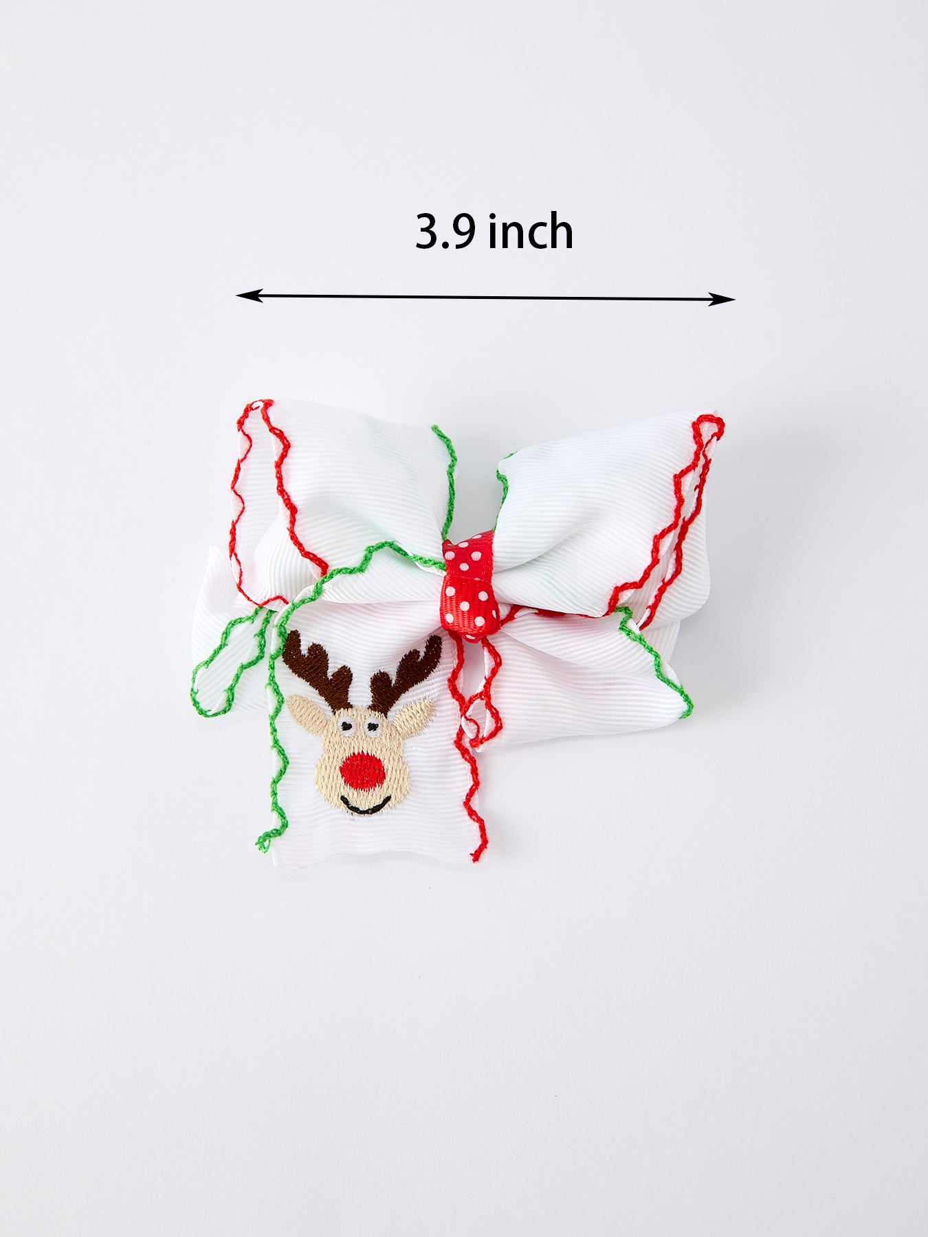 Christmas Cute Reindeer Hair Bows: Full of Holiday Spirit(2PCS)