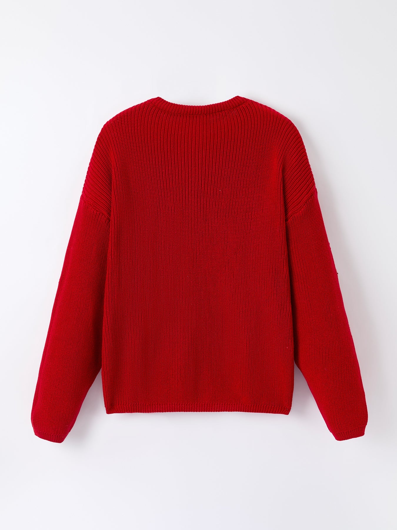 PREORDER Mom and Me Winter Christmas Red "merry" Pullover Sweater