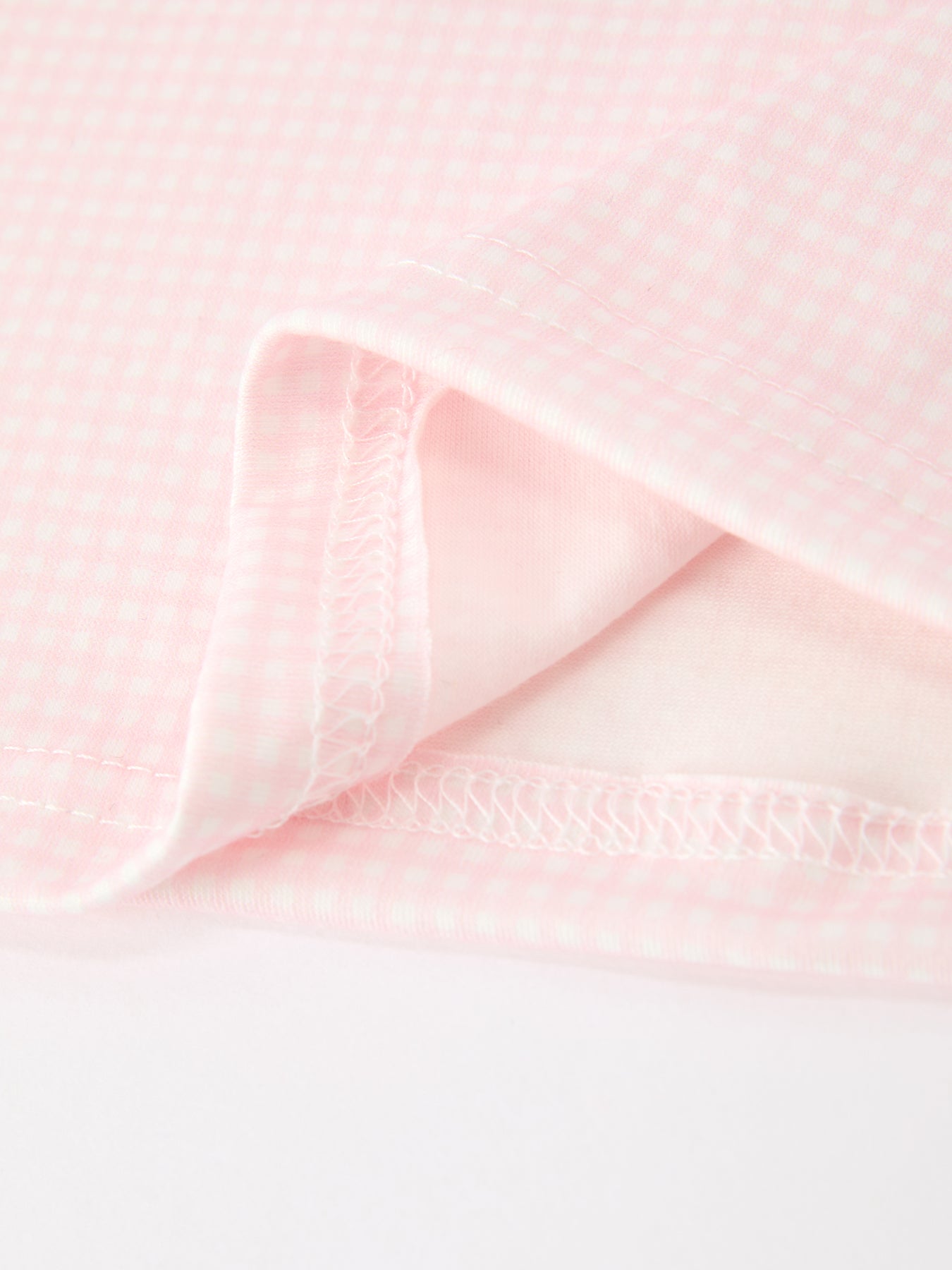 Pink Duck Embroidered Baby Girl Dress Peter Pan Collar Bow Dress