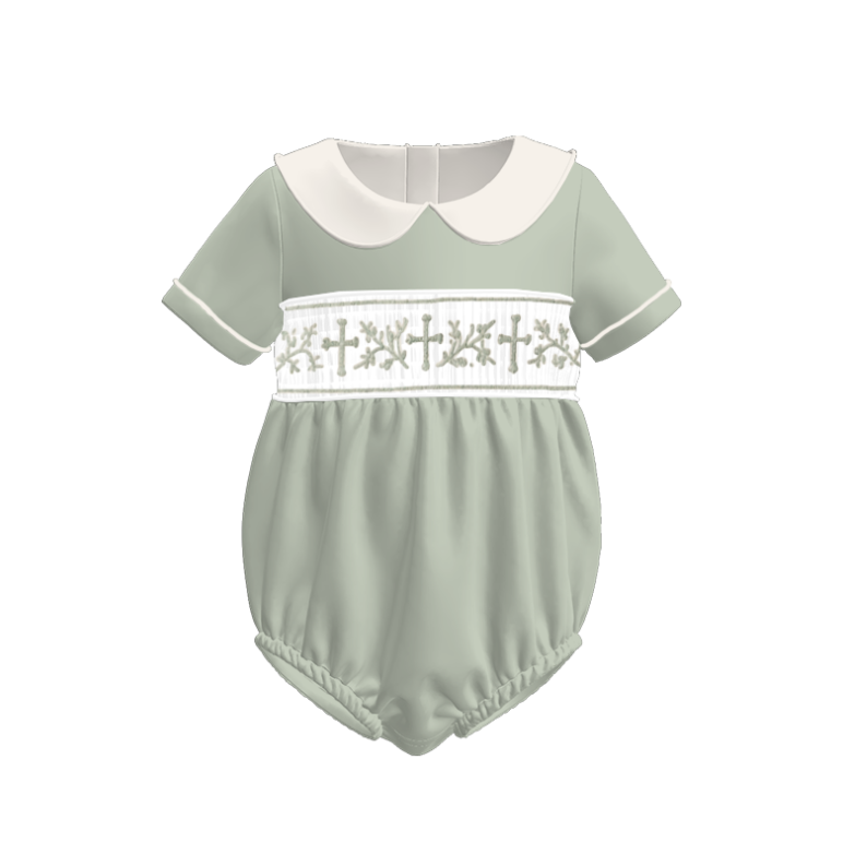 PO- Faith & Grace Collection Boy Romper
