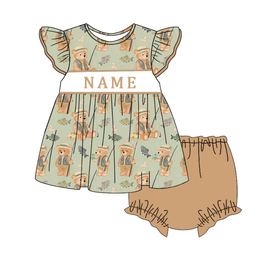 PO- CUSTOM Two Oaks Teddy Bloomer Set