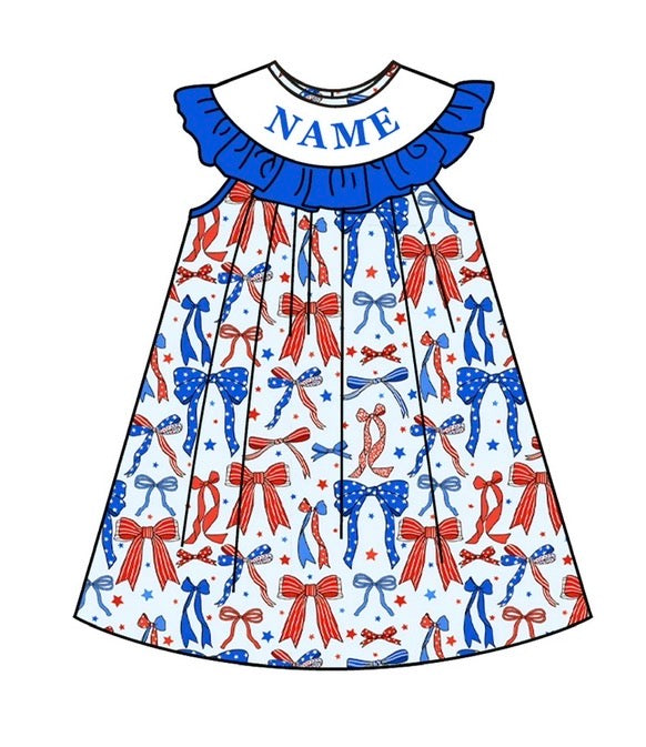 PO- CUSTOM Liberty Belle Bows Dress