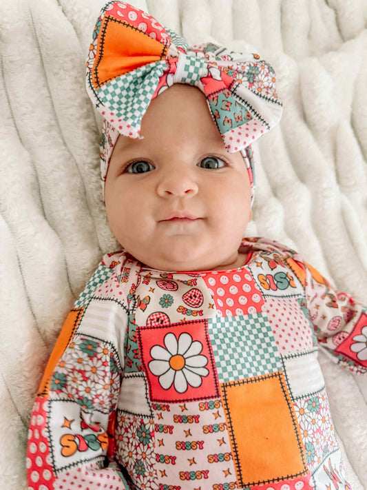 Sissy gown and headband set