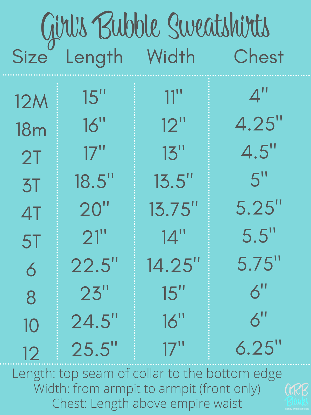 Bubble Sweatshirt – Girly Puff Sleeve | 10 Colors | Cotton Blank | Sizes 12M–12