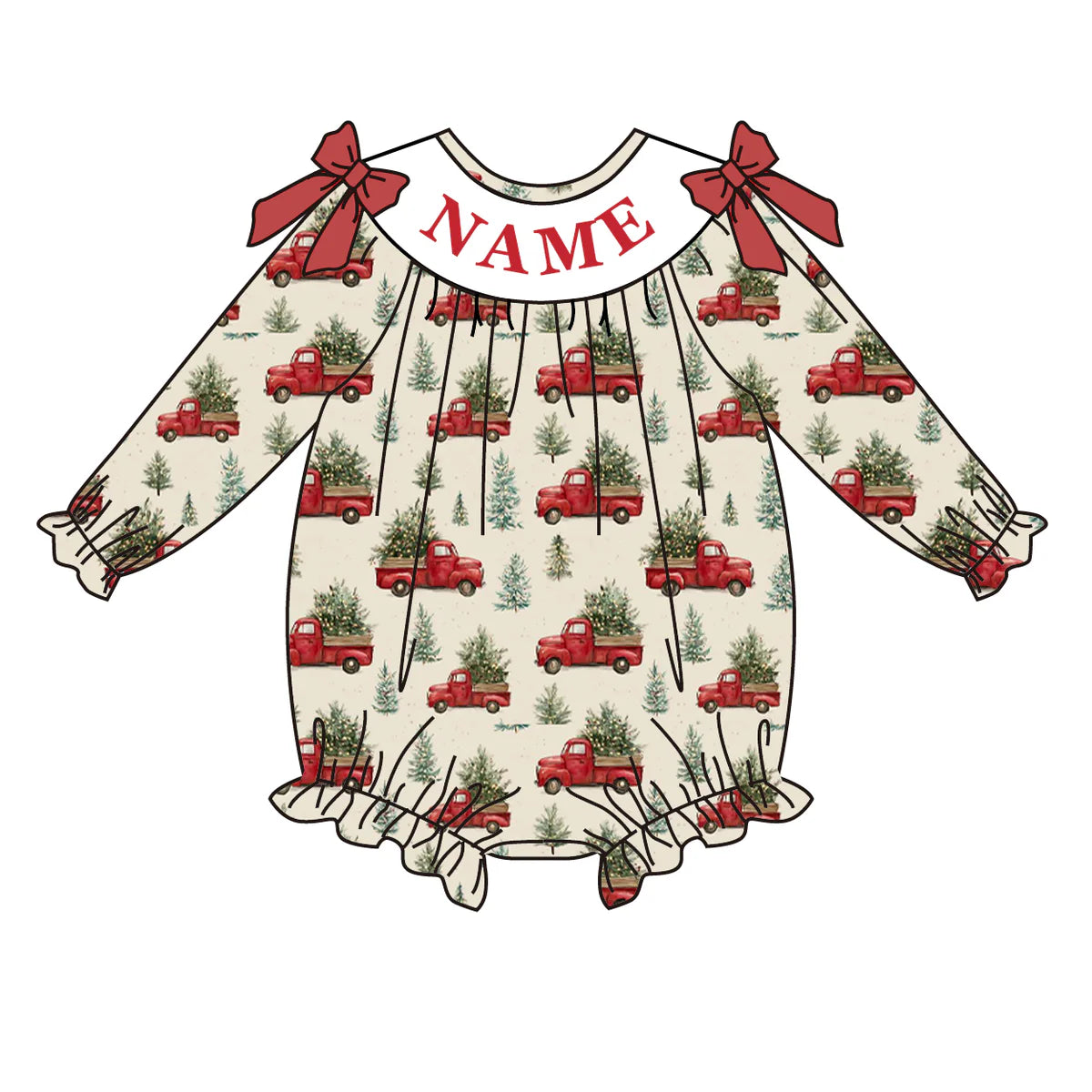 PO- CUSTOM Country Christmas Charm Bubble