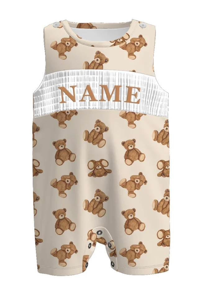 PO- CUSTOM Teddy Bear Jon Jon