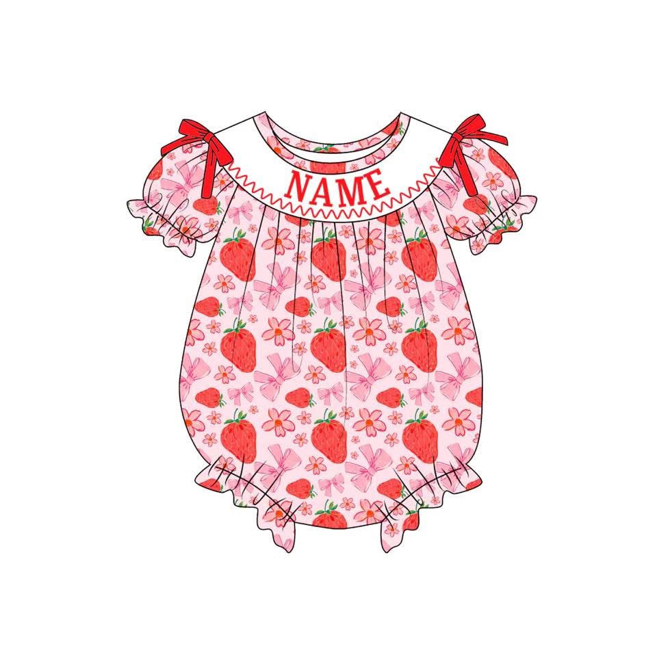 PO- CUSTOM Sugarberry smocked bubble