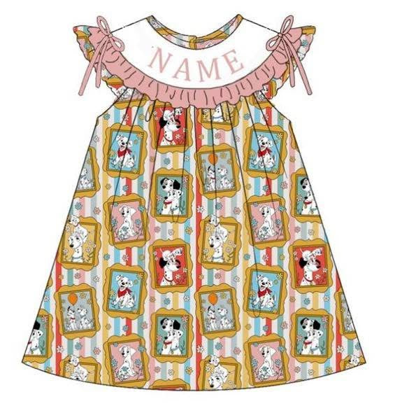 PO- CUSTOM Darling Dalmatians Dress