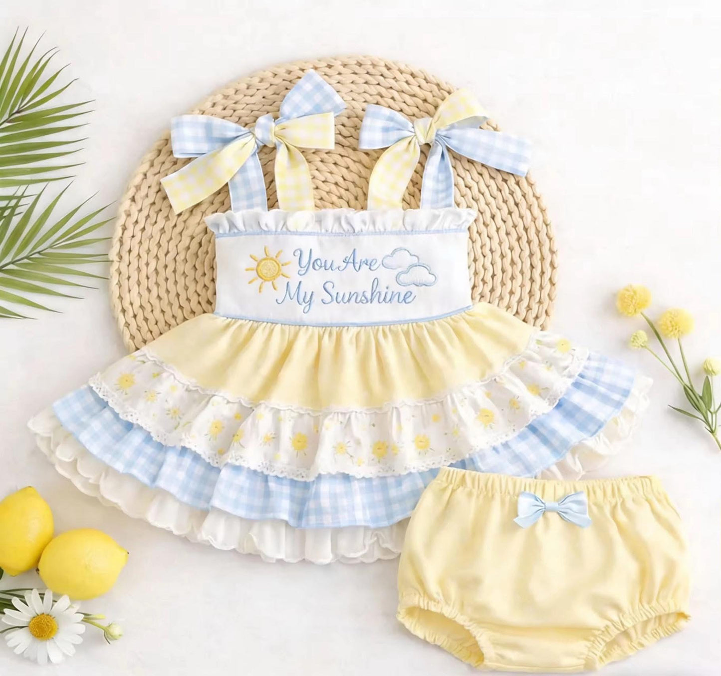 PO- You Are My Sunshine Bloomer Set