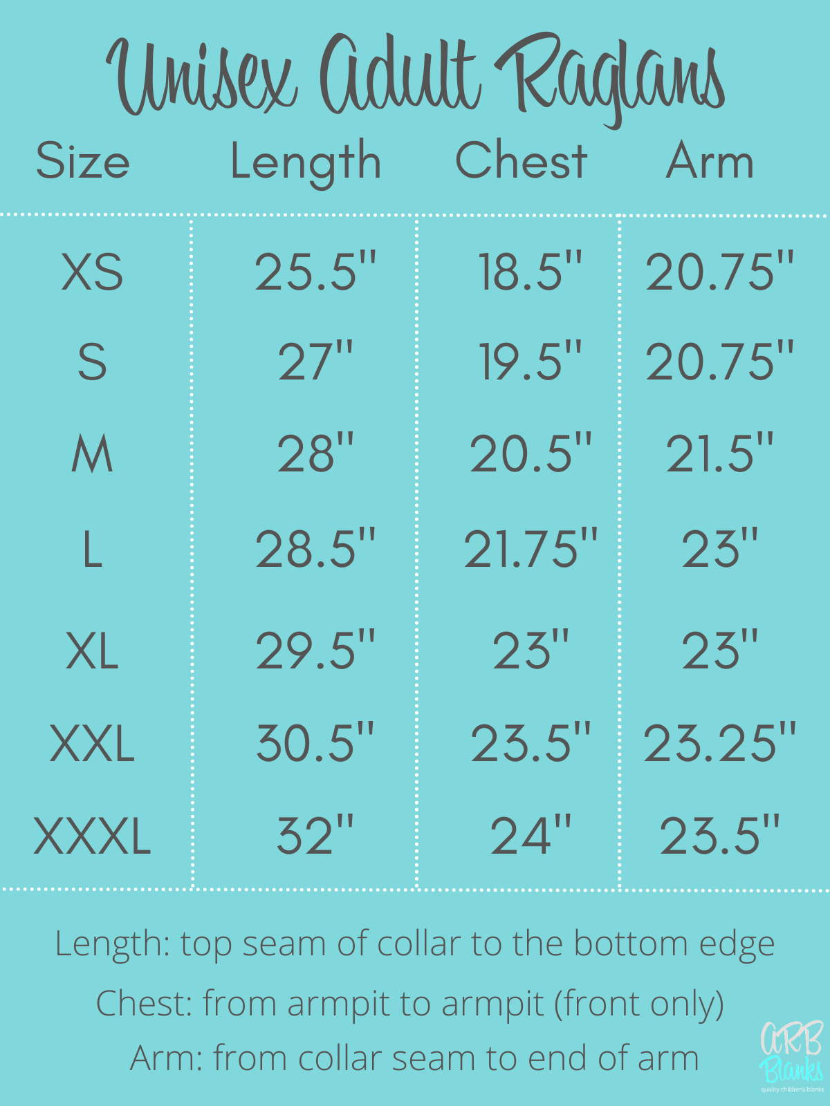 Unisex Adult Raglan