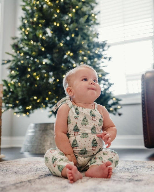 Addison Adjustable Strap Jumpsuit - Golden Fir