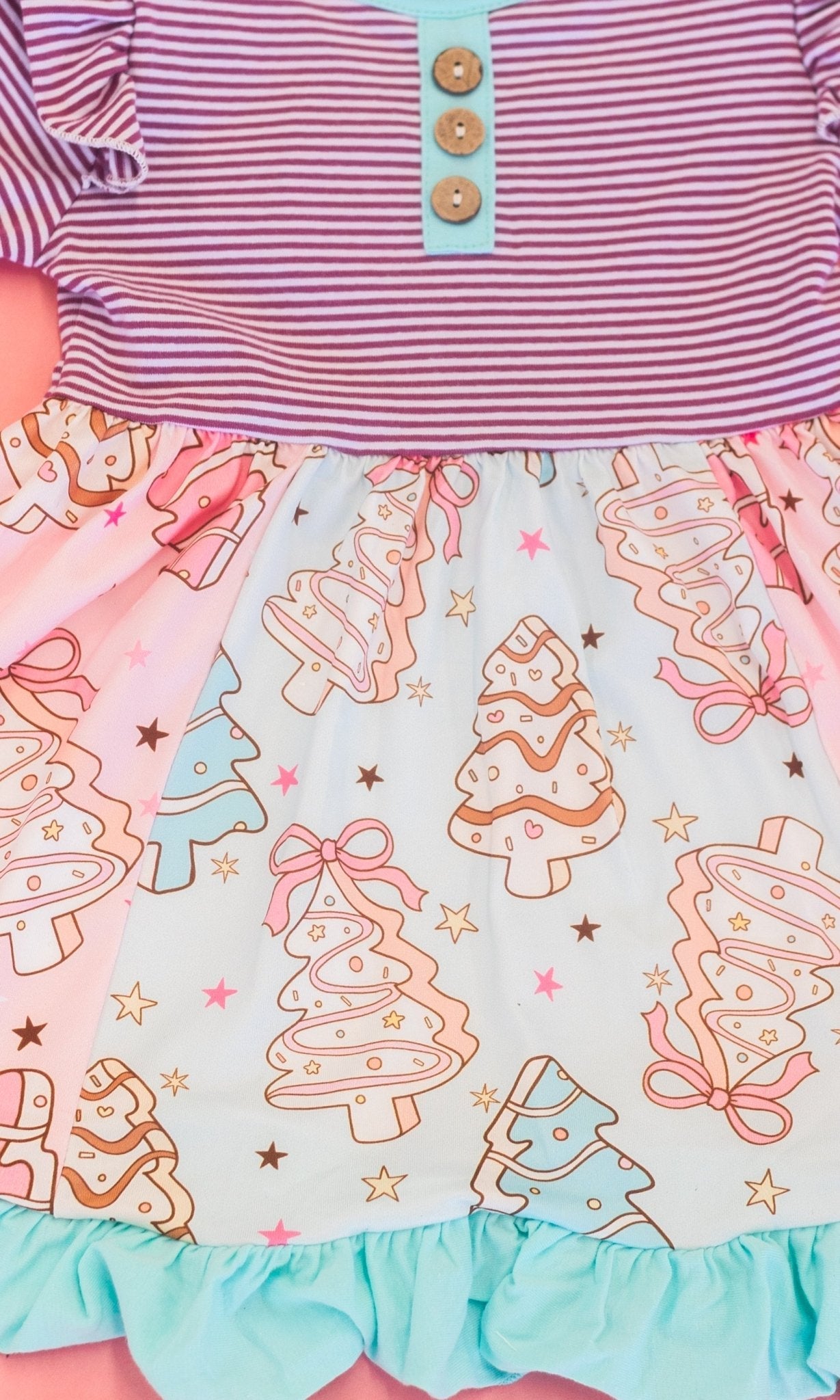 Christmas Tree Cake Twirl Dress - FINAL SALE