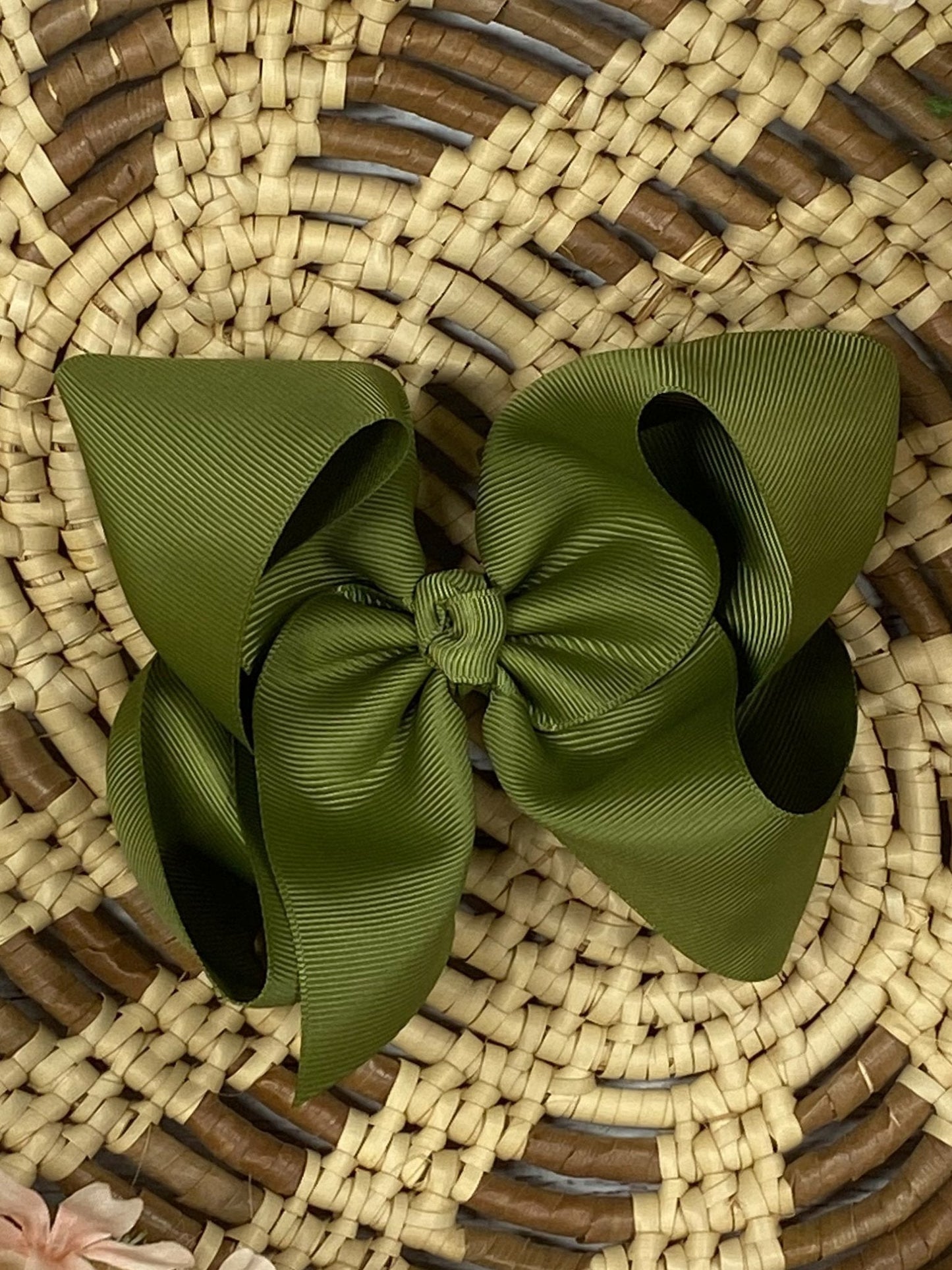 Classic Grosgrain Hair Bow - Alligator Clip - 4.5"