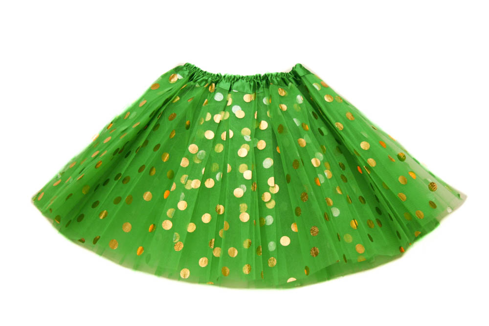 Clearance Gold Dot Tutu Skirt | Baby, Girl, Teen, Adult to Plus Size | Classic Tutus