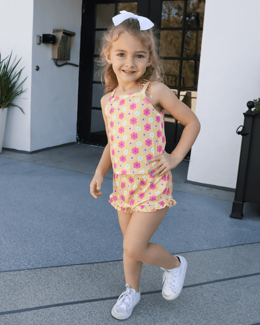 Luna Top & Bloomer Set - Daisy Chain