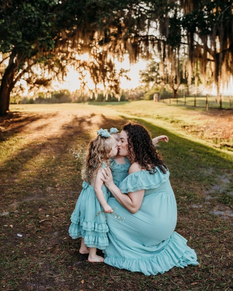 Nellie Ruffle Maxi Dress - Sage