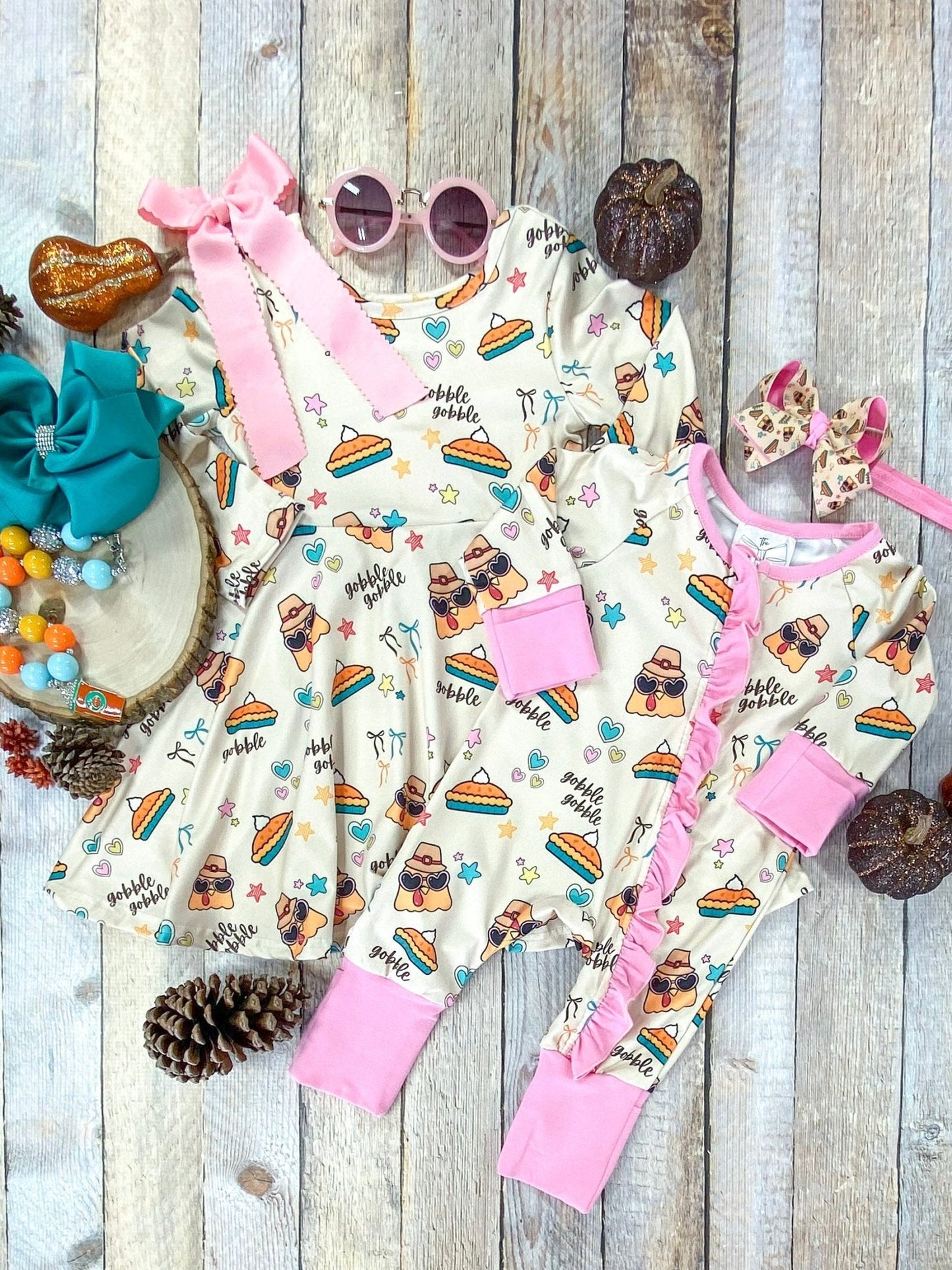 Trendy Turkey Twirl Dress