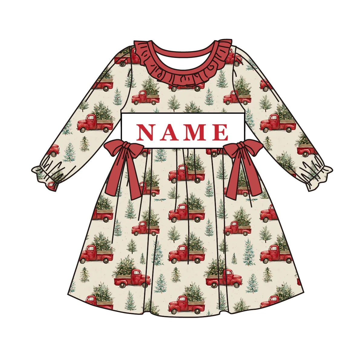 PO- CUSTOM Country Christmas Charm Dress