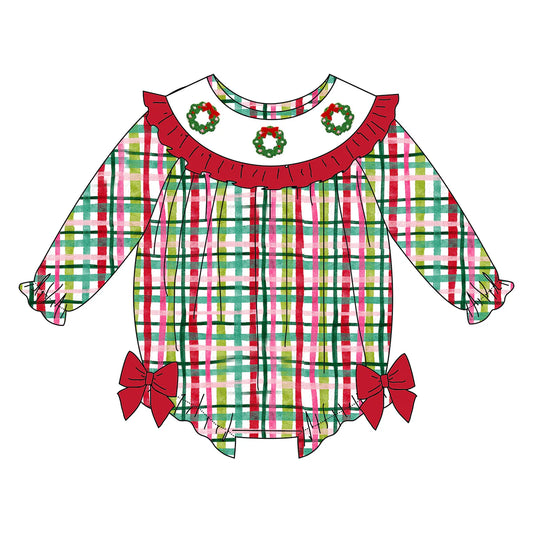 PO- Sweet Christmas Plaid Bubble