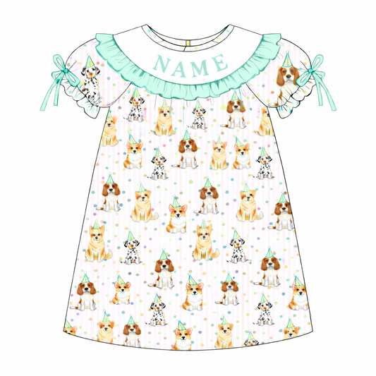 PO- CUSTOM Puppy Dog Pawty Dress