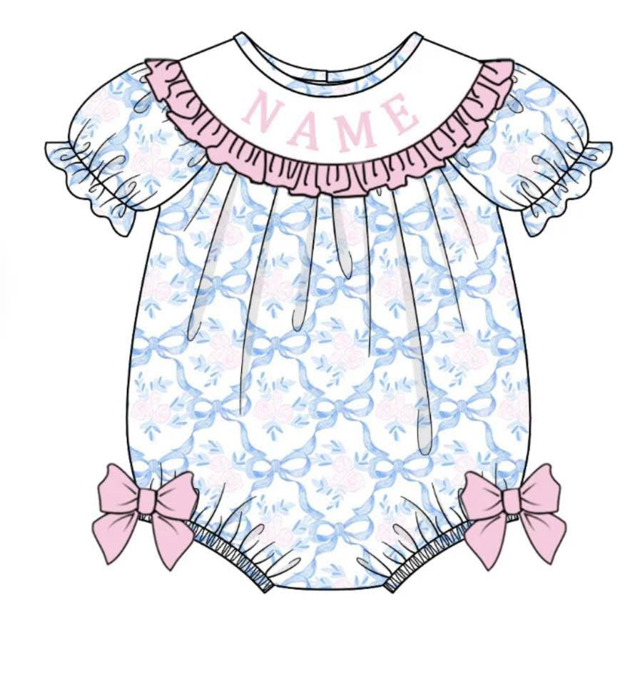 PO- CUSTOM Bows & Blessings Bubble