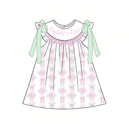 PO- "I Love Daddy" Petite Petals Dress
