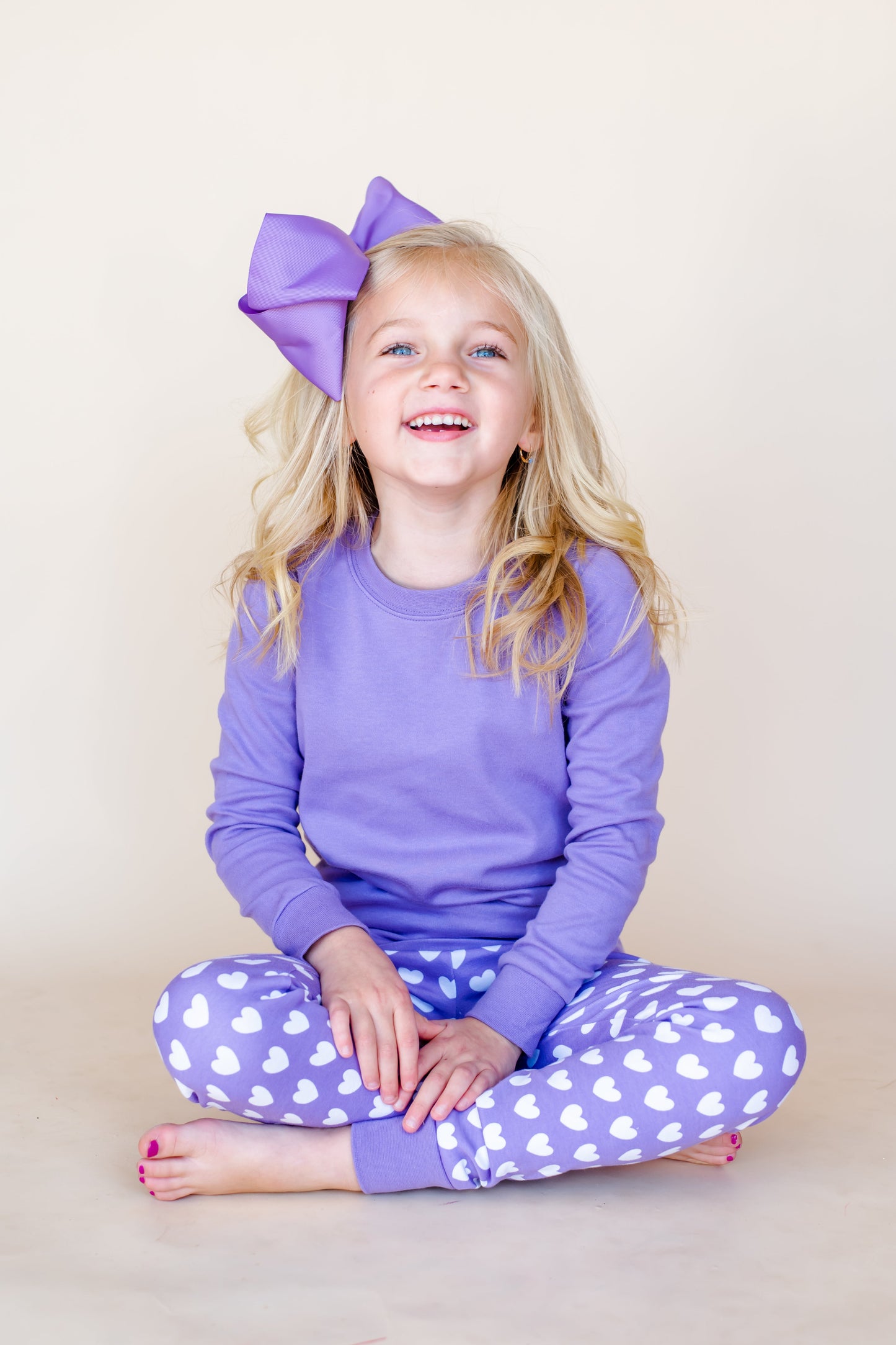 Valentine's Heart Kids Pajamas