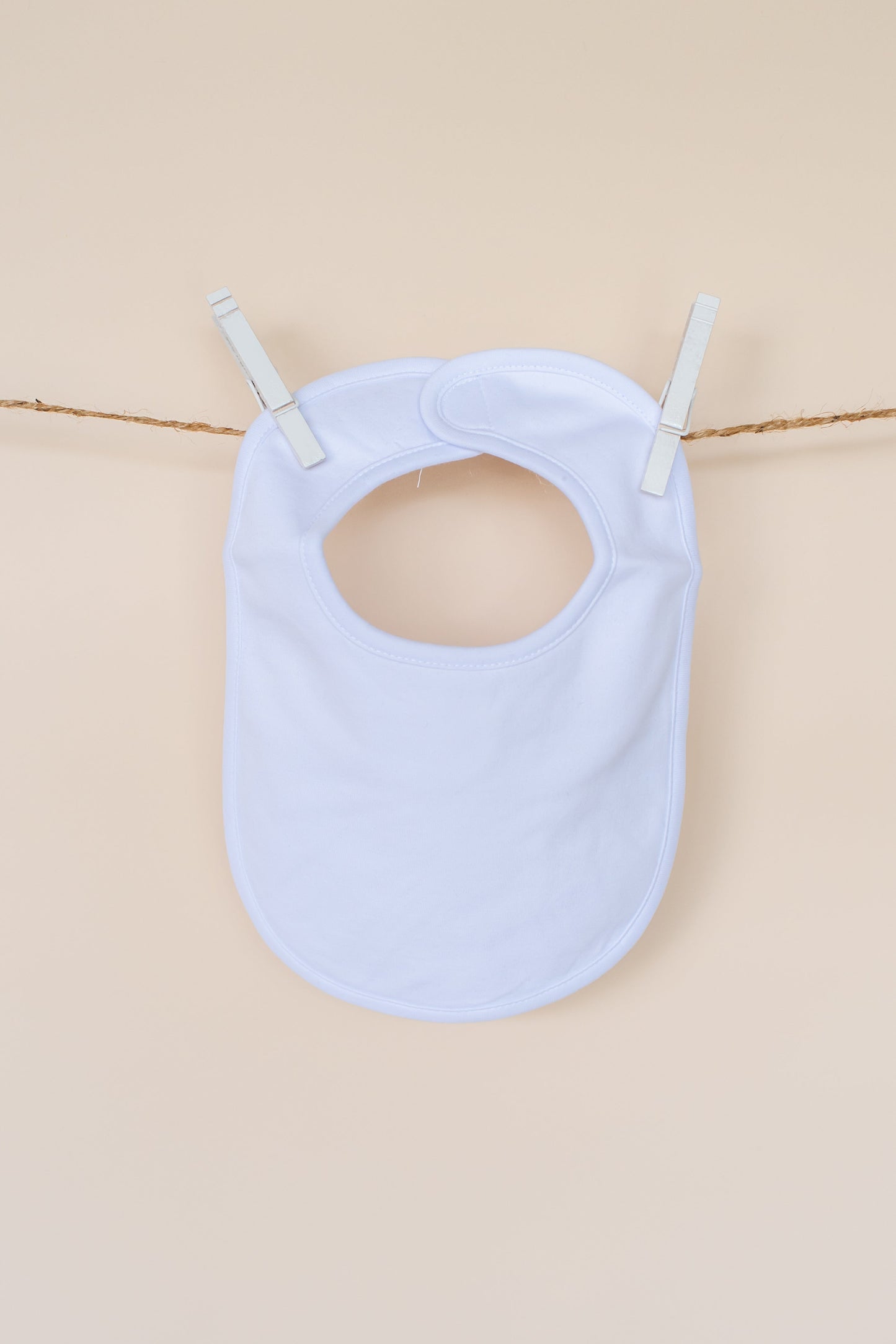 Plain Baby Bib – Cotton & Chenille Boutique Blank | 8 Colors | Embroidery & Monogram Ready