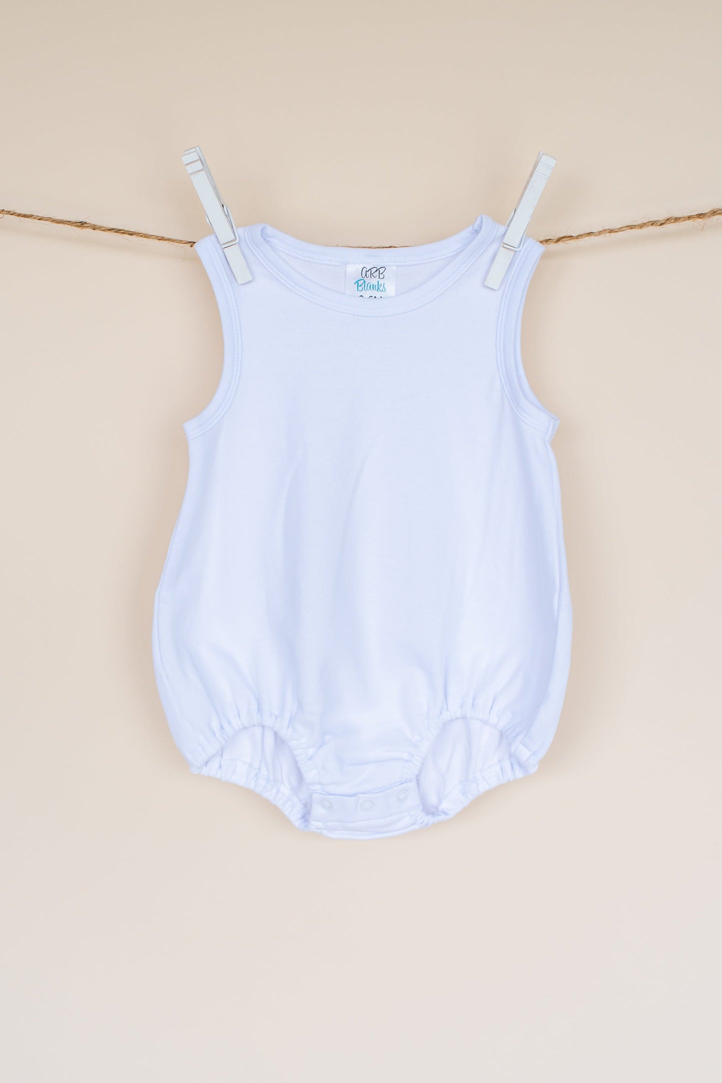 Poly/Cotton Baby Bubble -- Sublimation Blank | Girl's Angel Sleeve & Unisex | Sizes 3-6M-2T