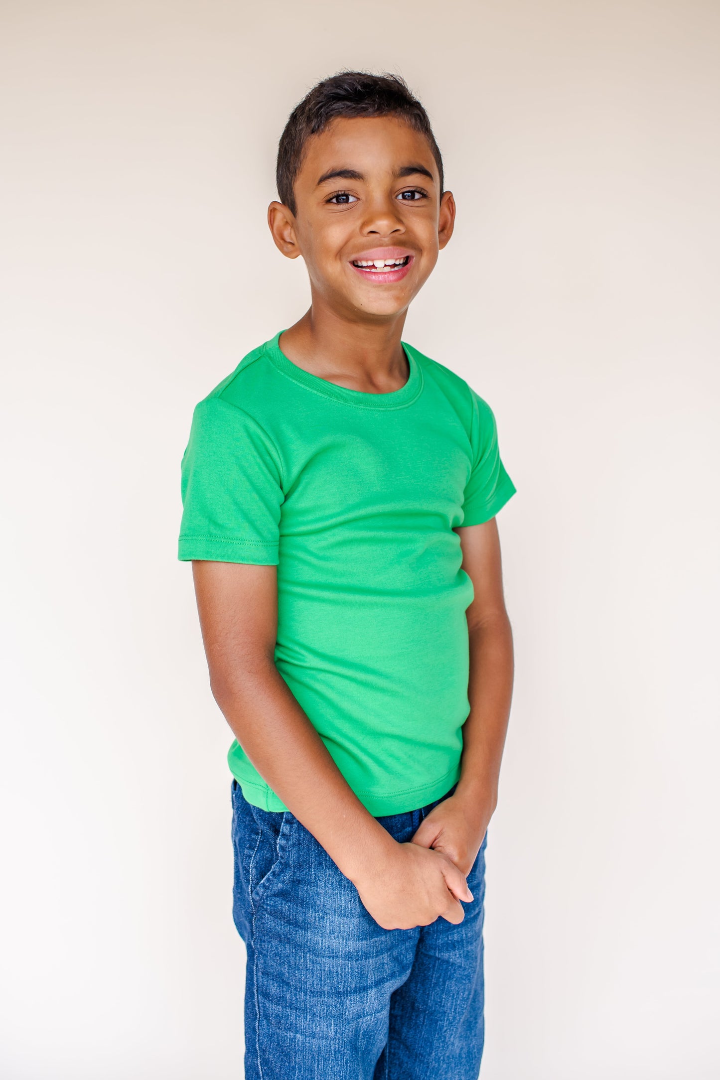 Boy's Short Sleeve Shirt (Colors)