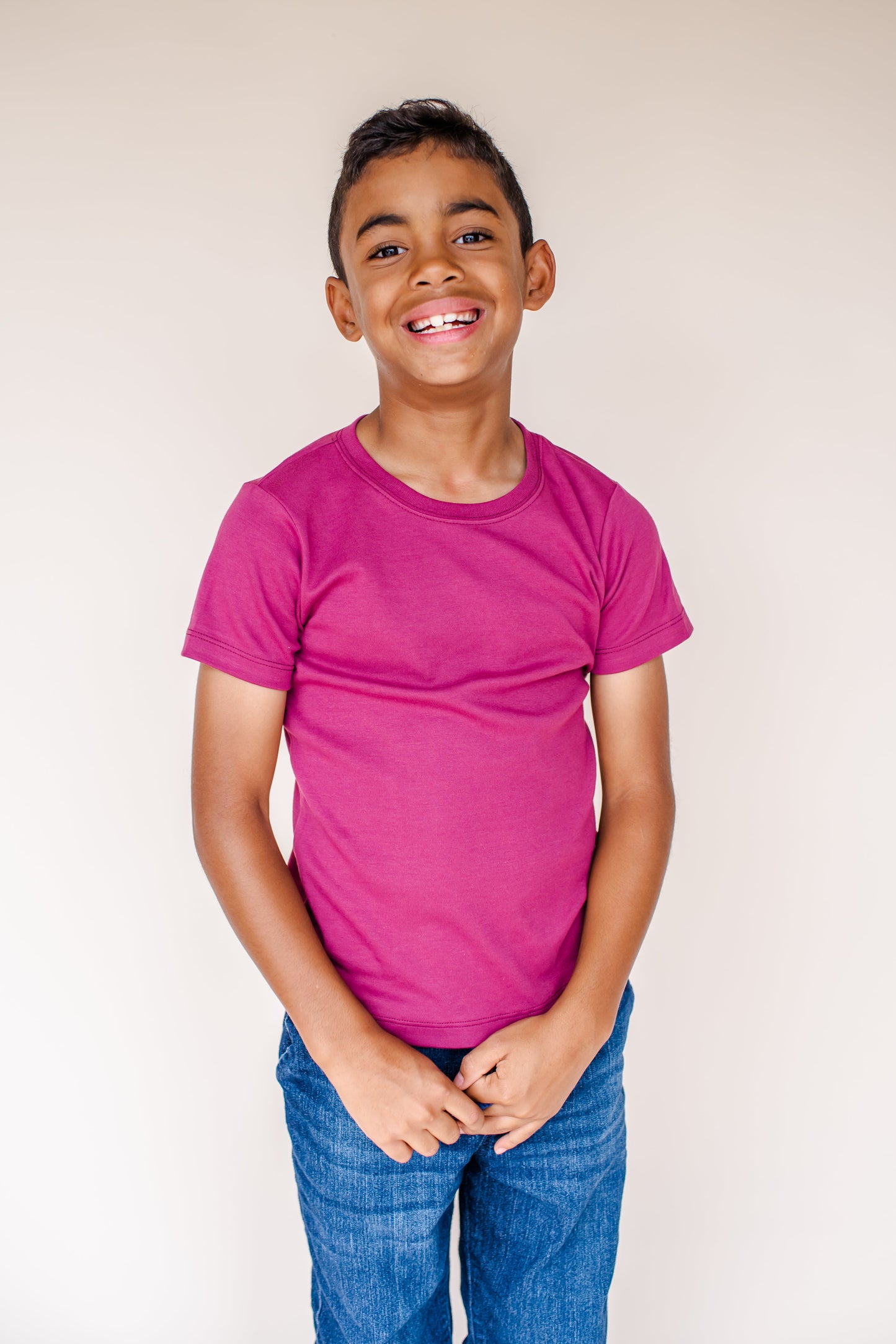 Boy's Short Sleeve Shirt (Colors)