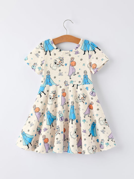 Christmas Character Dress for Toddler Girls
