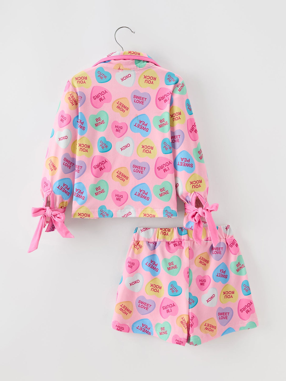 Valentine’s Day Mommy & Me Heart Print Pajama Set