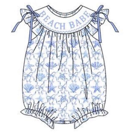 PO- Seaside Sweetheart "Beach Babe" Bubble