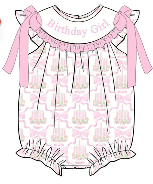 PO- Bday Girl Bday Cake Bubble