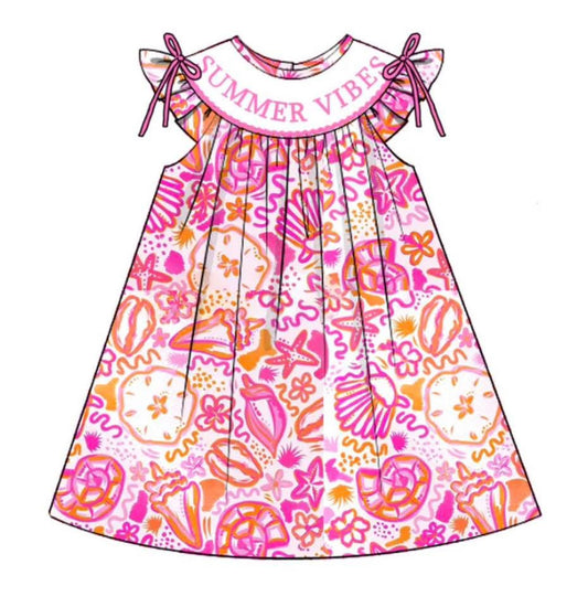 PO- CUSTOM Pink Summer Vibes Dress