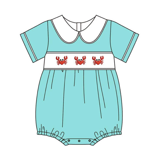 PO- Crab Boys Romper