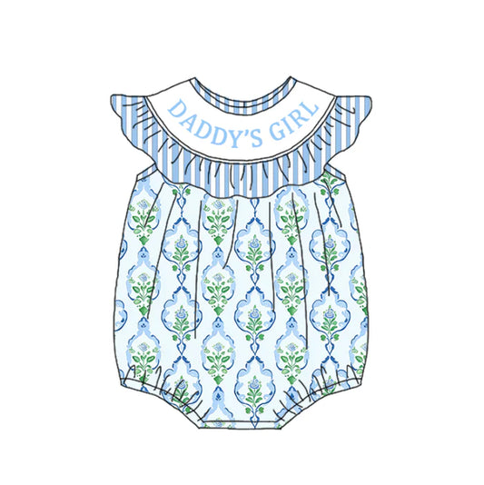 PO- Blue garden Belle Daddy's Girl Bubble