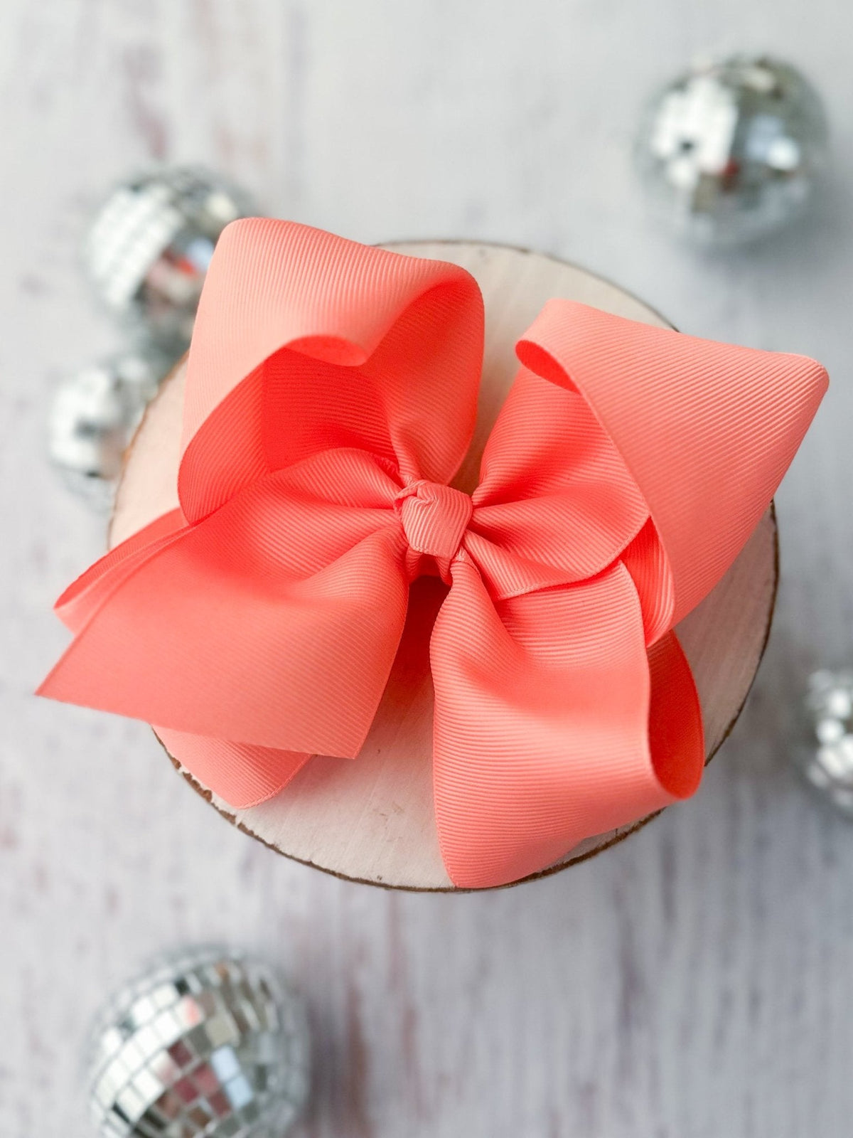 5.5" Oversize Grosgrain Hair Bow | Alligator Clip or Headband