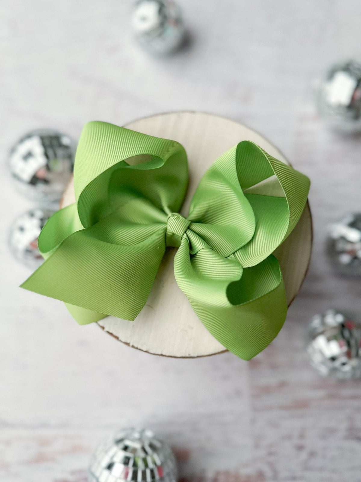 5.5" Oversize Grosgrain Hair Bow | Alligator Clip or Headband