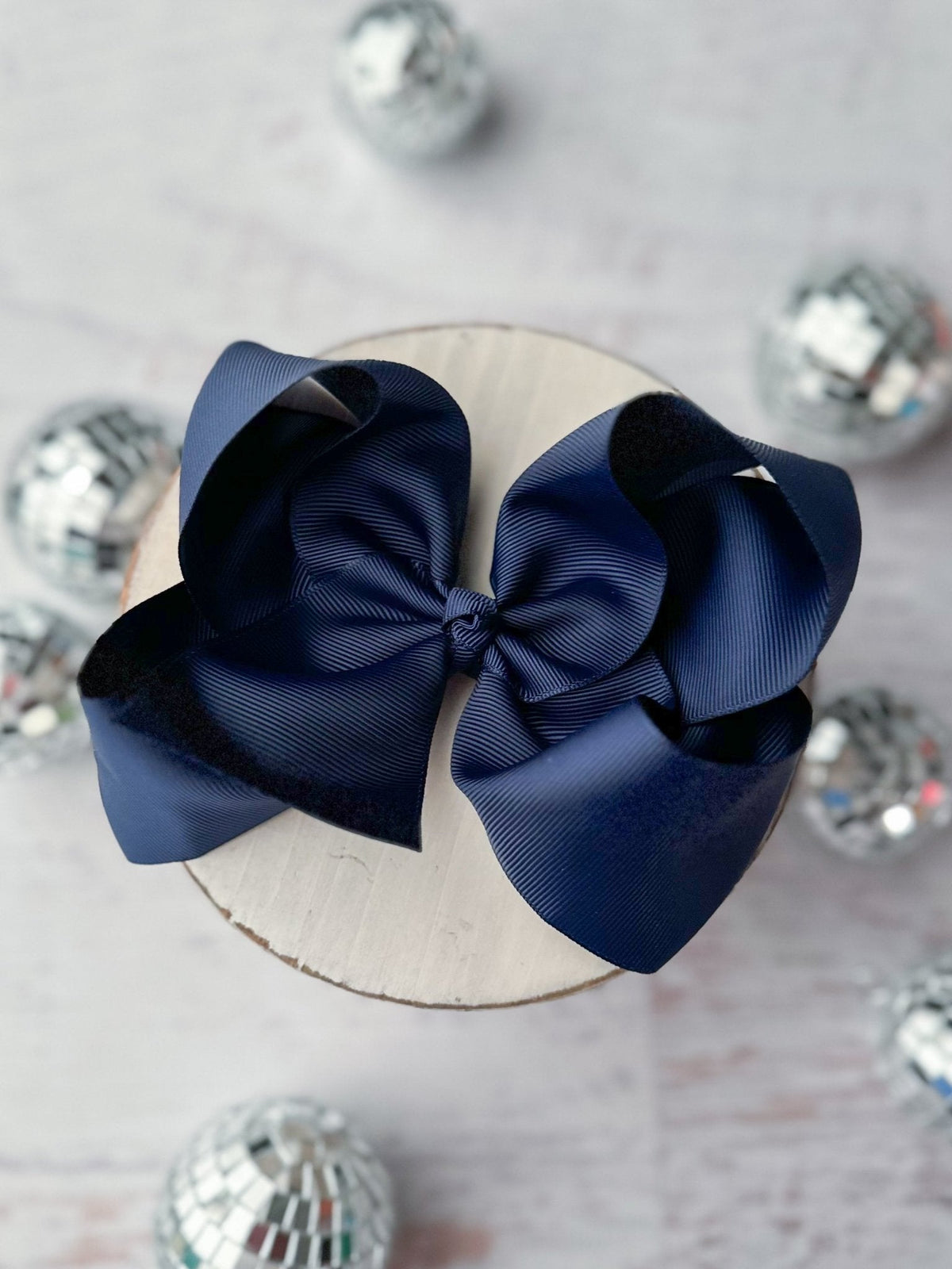 5.5" Oversize Grosgrain Hair Bow | Alligator Clip or Headband