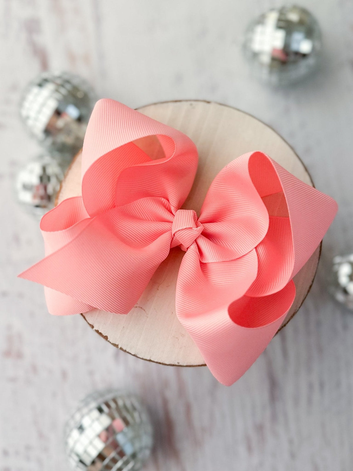 5.5" Oversize Grosgrain Hair Bow | Alligator Clip or Headband