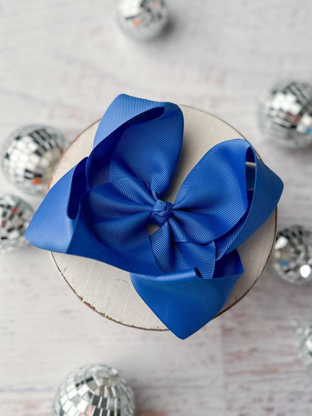 5.5" Oversize Grosgrain Hair Bow | Alligator Clip or Headband