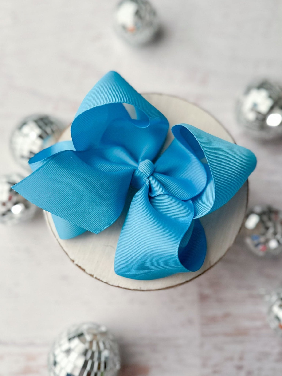 5.5" Oversize Grosgrain Hair Bow | Alligator Clip or Headband