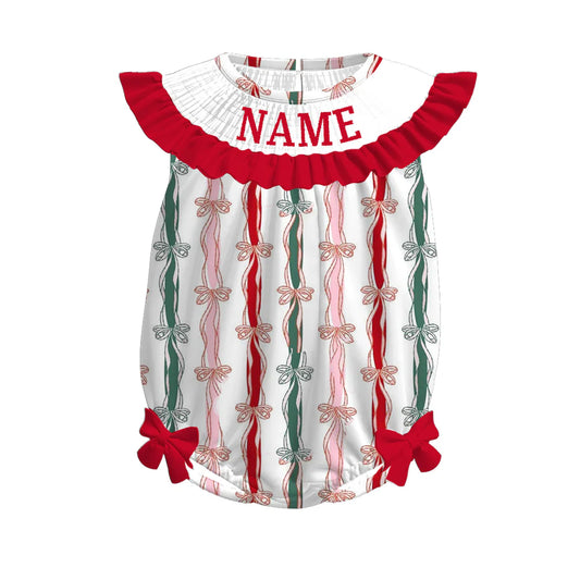 PO- CUSTOM North Pole Ribbons Bubble