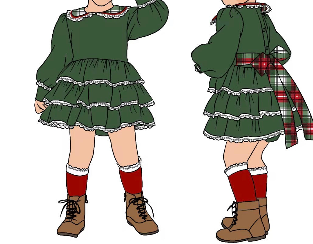 PO- Evergreen Heirloom Bloomer Set